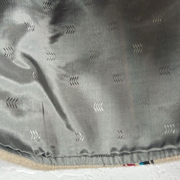 🔥🔥 Vintage CHIMAYOWEAVERS C.T.A. Native American Hand Weaved Aztec Western VES - Picture 8 of 10